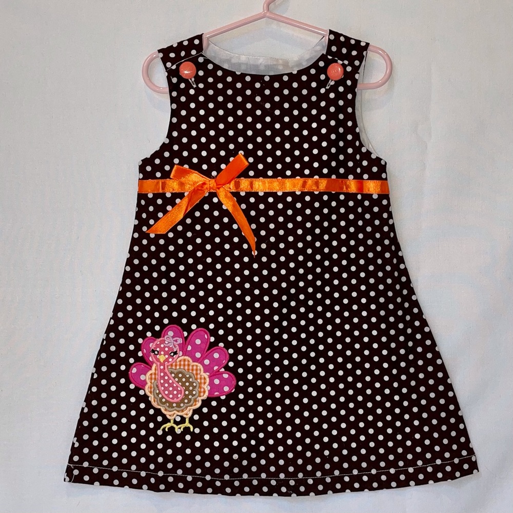 Girls Thanksgiving dress 4T